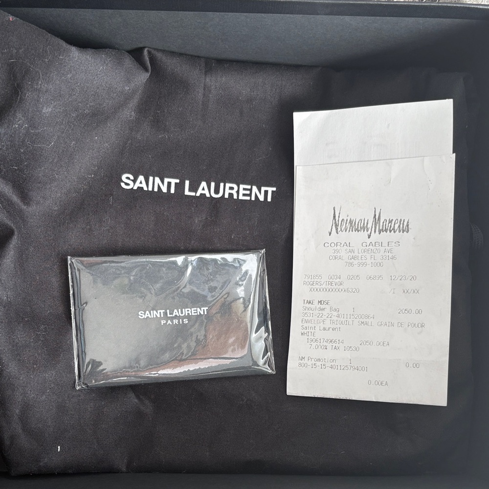 YSL Beige Quilted Crossbody Bag - Picture 11 of 11